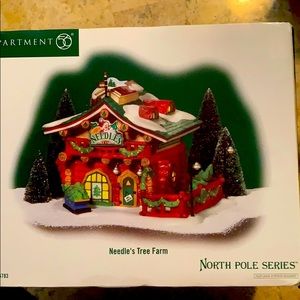 Department 56 North Pole Needle’s Tree Farm